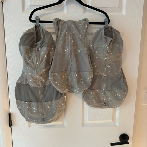 3 Happiest Baby Sleep Sacks 2 Small, 1 Medium. EUC, no pilling, no accidents - Picture 1 of 6